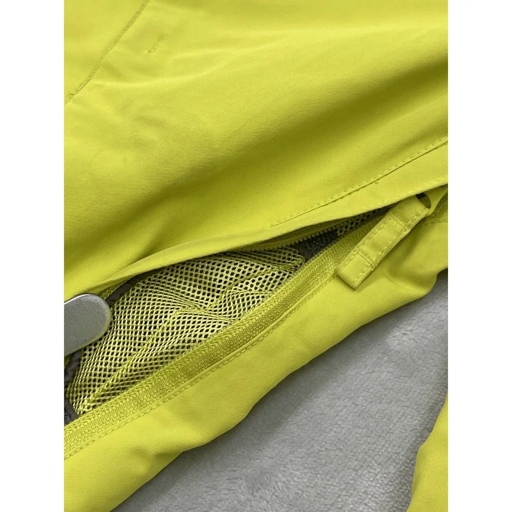 DC Snowboard Ski Pants Youth L Yellow 10K Waterproof Insulated